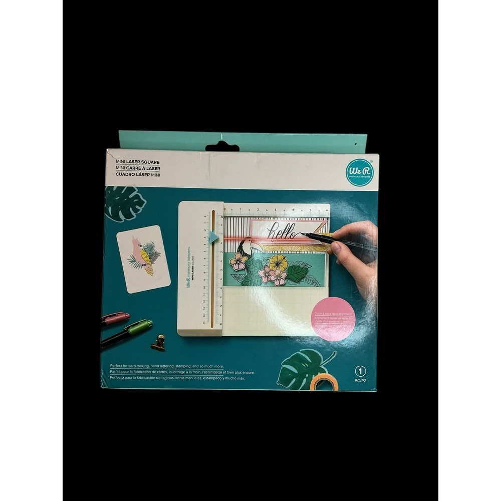 We R Memory Keepers Mini Laser Square 6"X6.5" - NEW